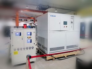 How to replace the four-way valve of the chille...